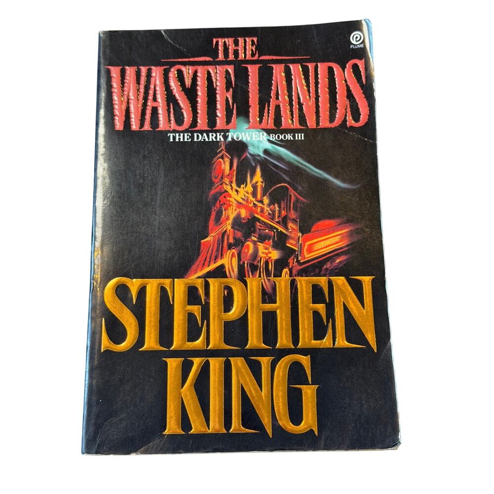 The Waste Lands The Dark Tower book 3 Stephen king 1st plume paperback book